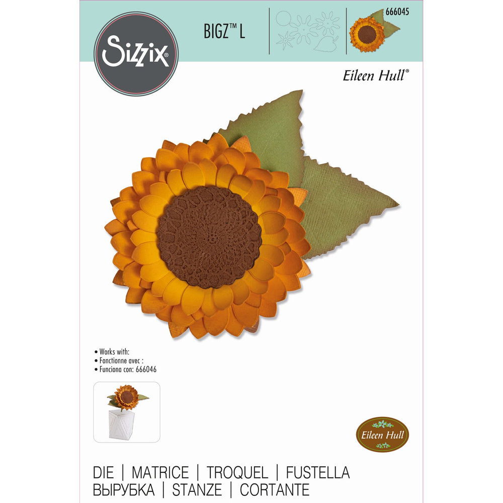 Sizzix • bigz l die sunflower