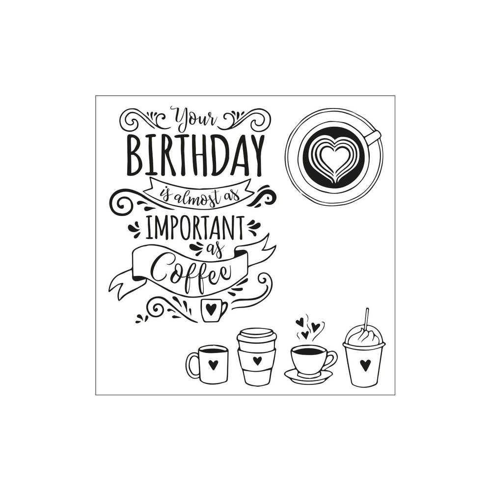 Sizzix • framelits die set stamps café 10stuks