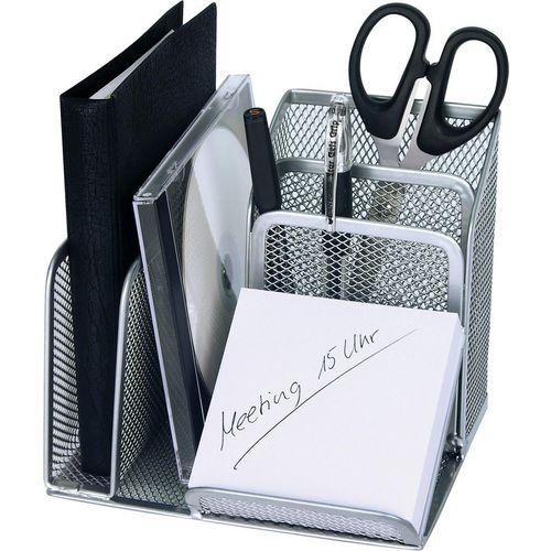 Pennenbakje accessoirebakje wedo office zilver
