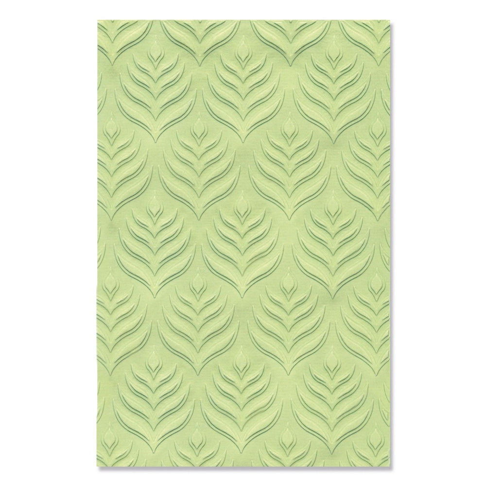 Sizzix • multi-level textured impressions embossing folder palm repeat
