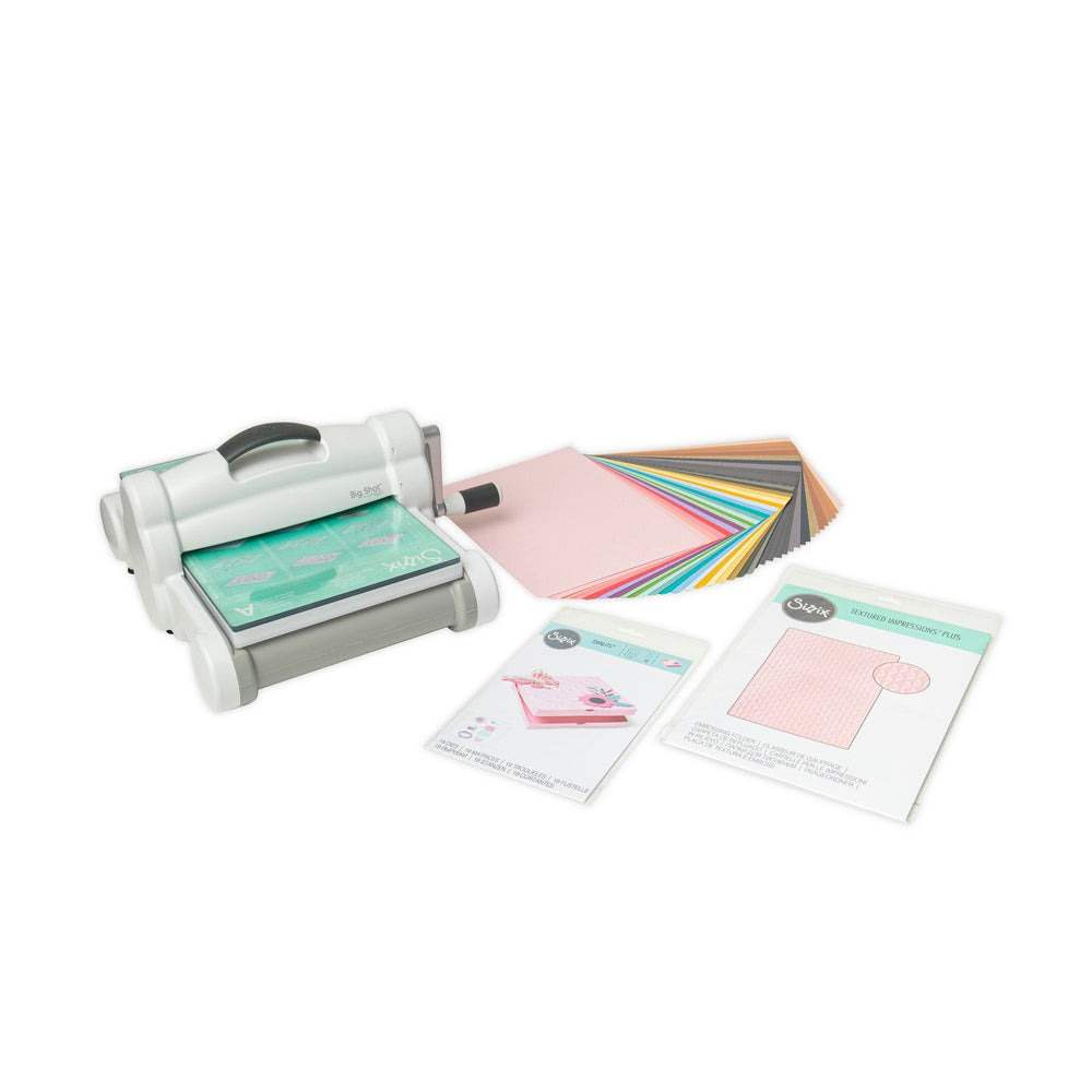 Sizzix • big shot plus a4 starter kit white gray