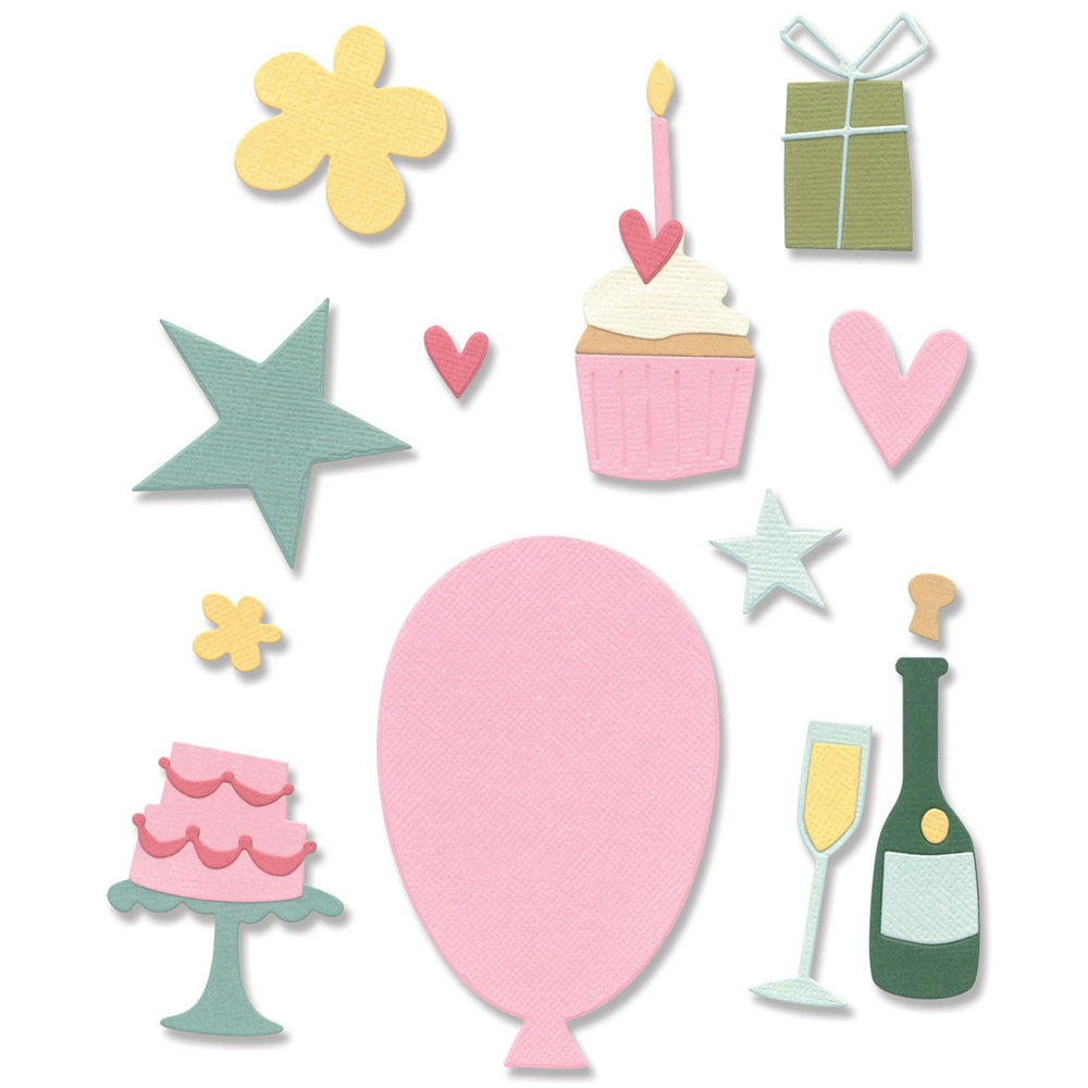 Sizzix • thinlits die set fabulous everyday shapes by debi potter