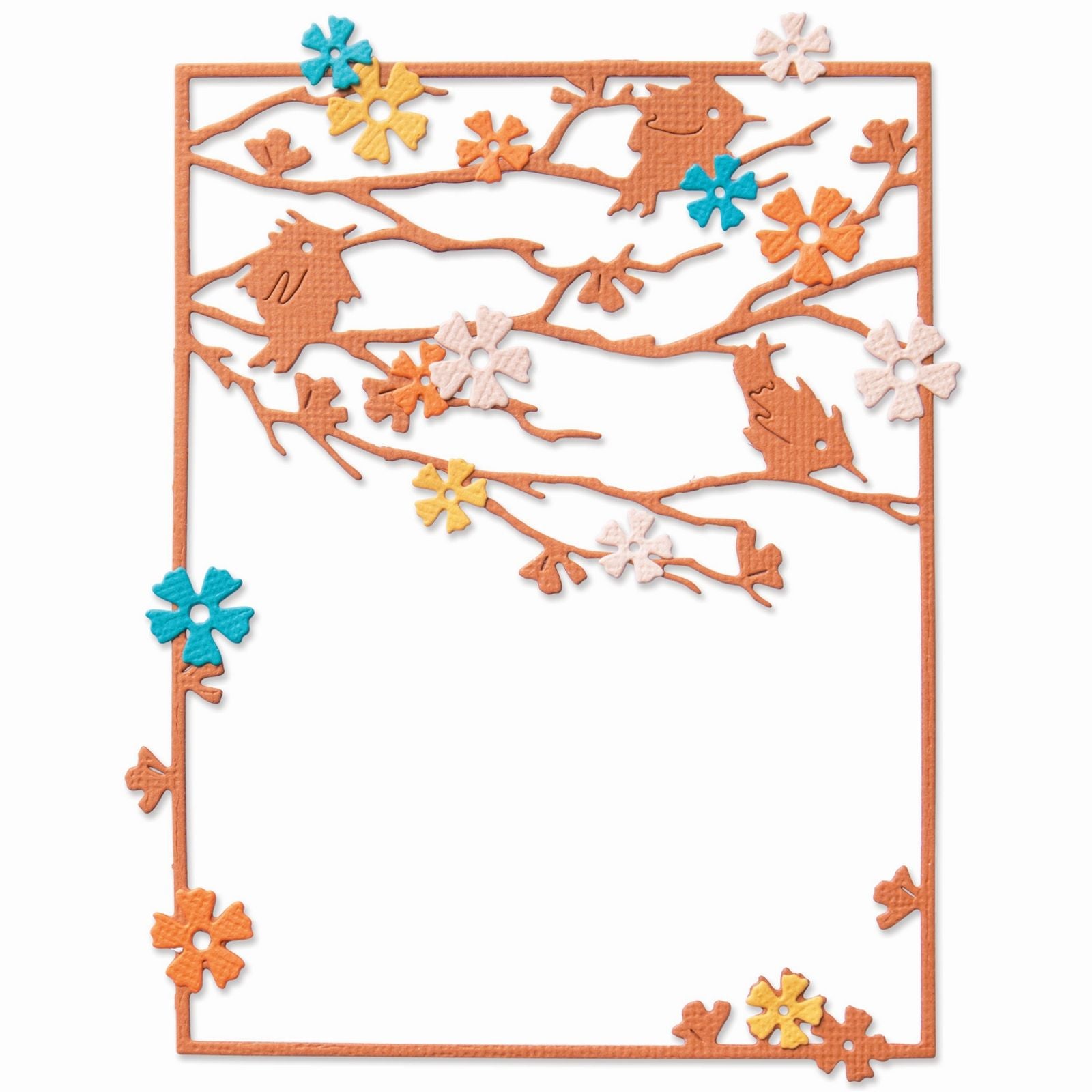 Sizzix • thinlits die set woodland cardfront 2pcs