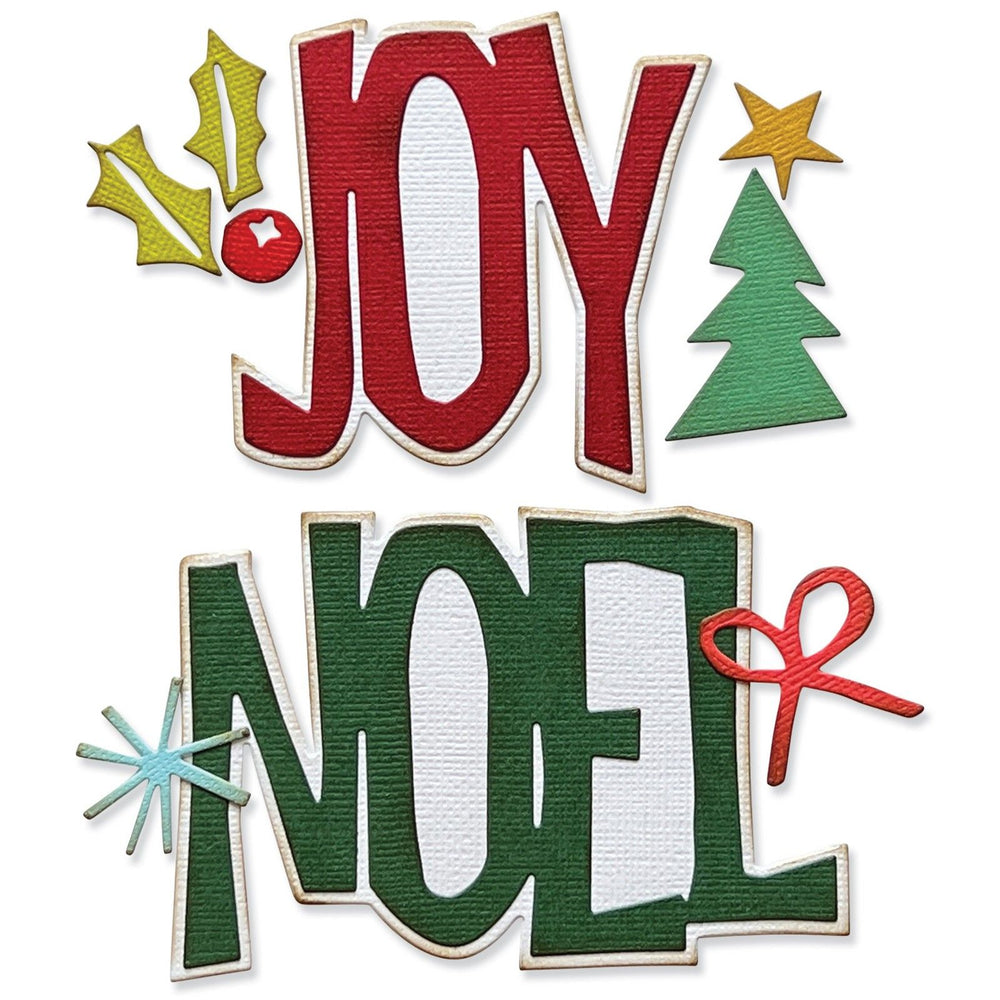 Sizzix • tim holtz thinlits die set big tidings