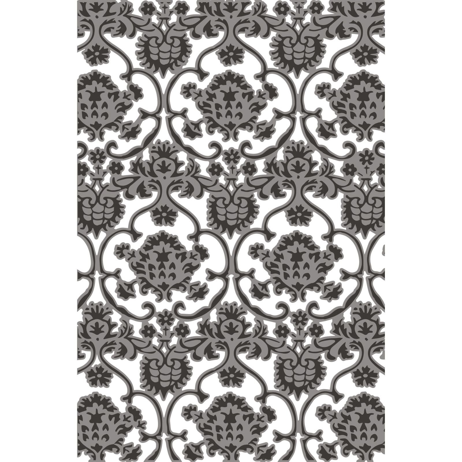 Sizzix • tim holtz multi-level texture fades fades embossing folder tapestry