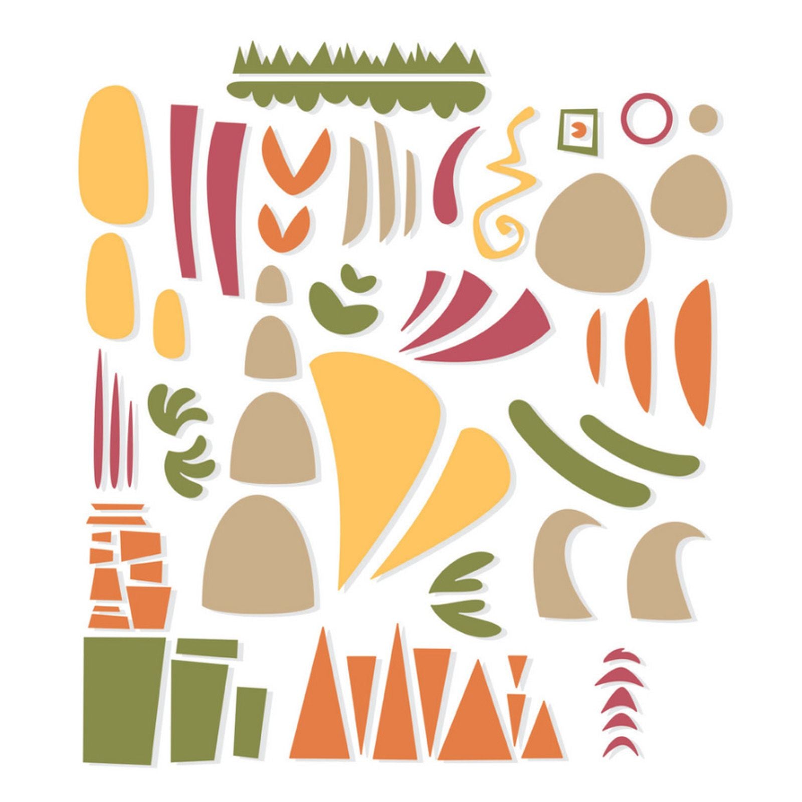 Sizzix • thinlits die set infinite doodles #1