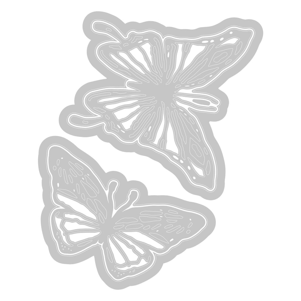Sizzix • tim holtz thinlits die set vault scribbly butterfly