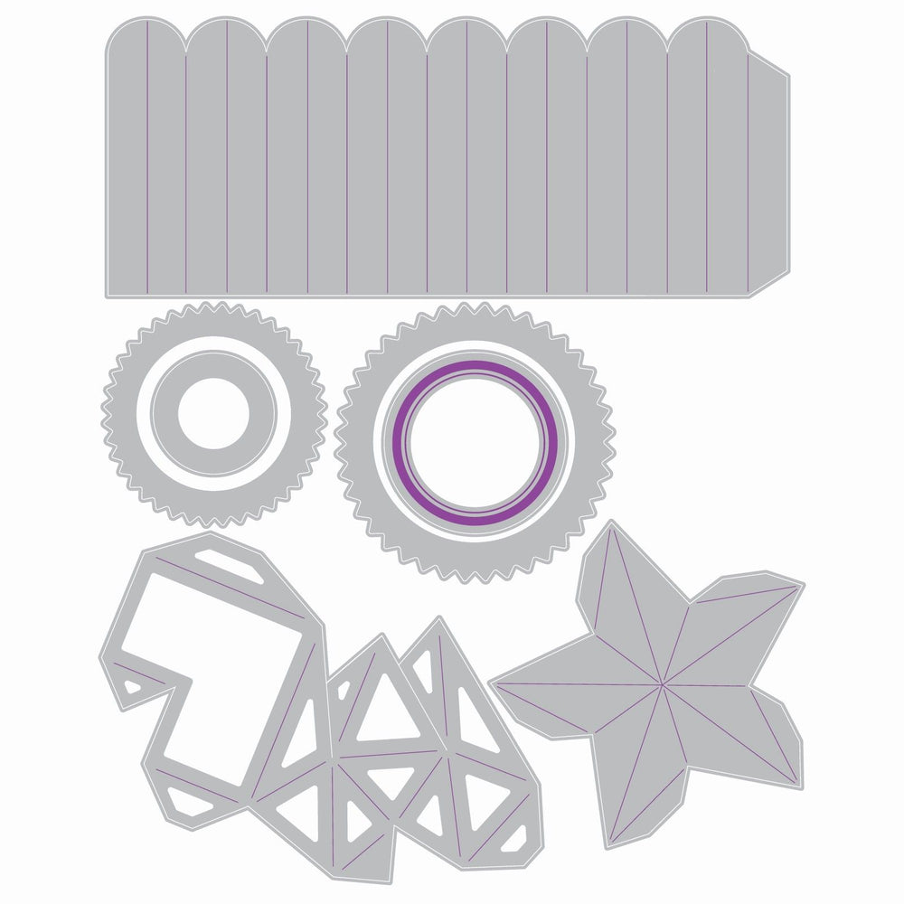 Sizzix • vault rosettes by tim holtz