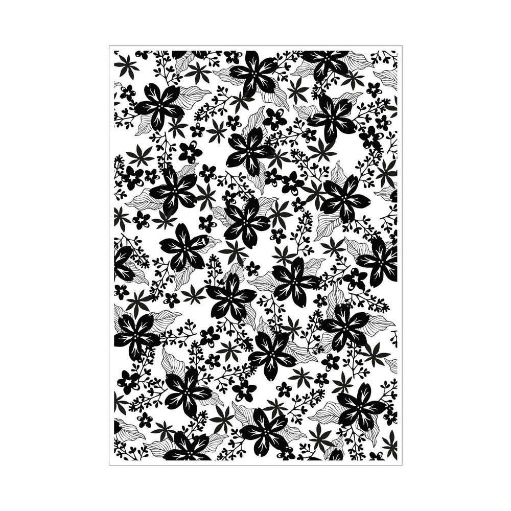Sizzix • cosmopolitan clear stamp set petals