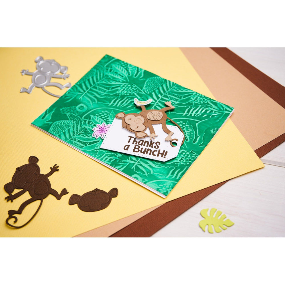 Sizzix • 3d textured impressions embossing folder jungle textures