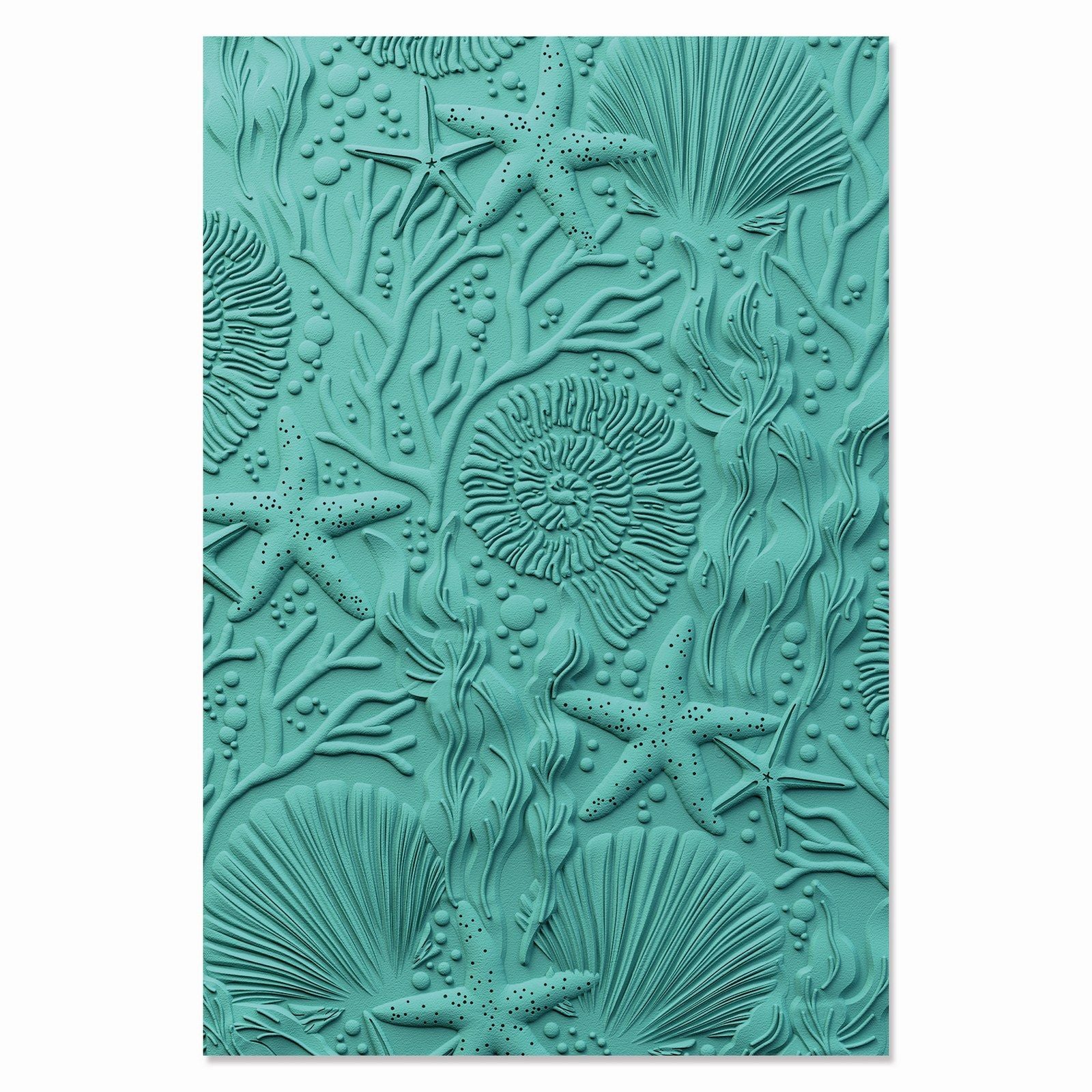 Sizzix • 3d textured impressions embossing folder under the sea