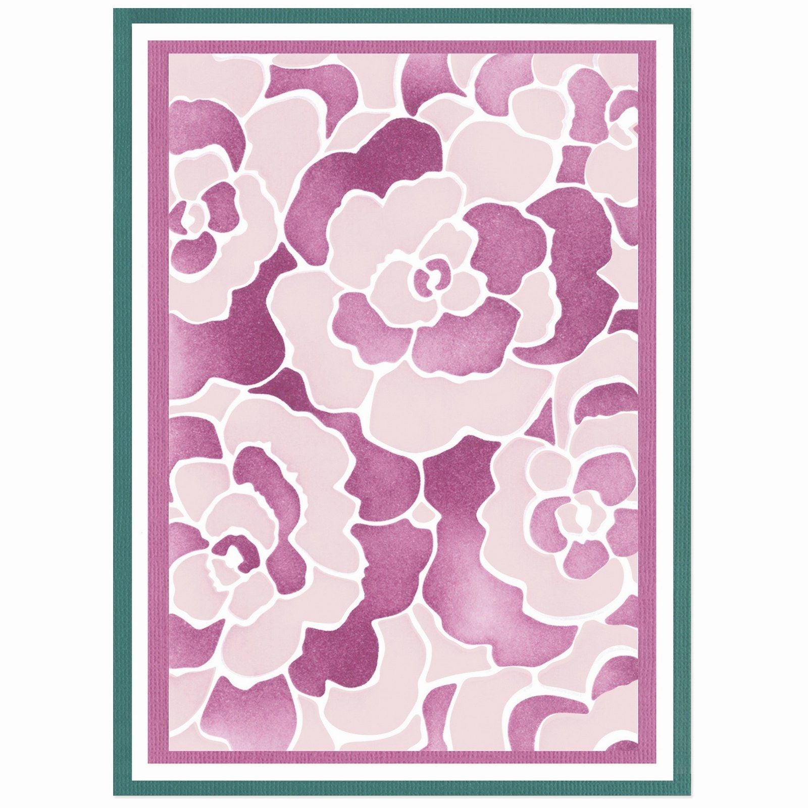 Sizzix • cosmopolitan stencil a6 sunday in the park nr.2 2pcs