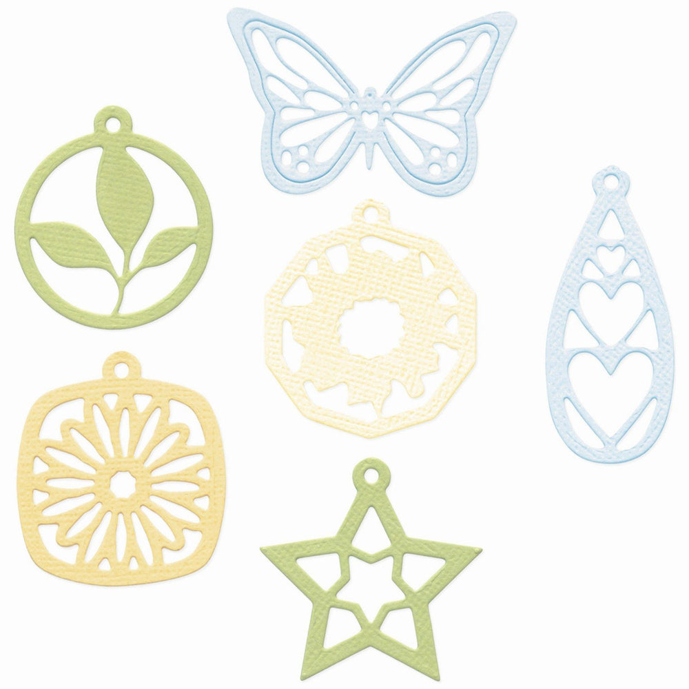 Sizzix • thinlits die set bookmark, pockets toppers 17pcs