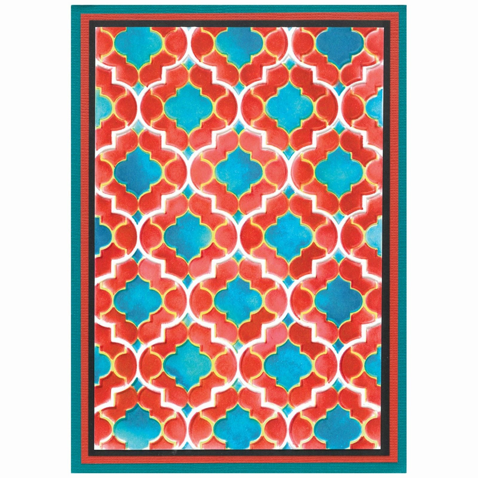 Sizzix • 3d textured impressions embossing folder textures from afar