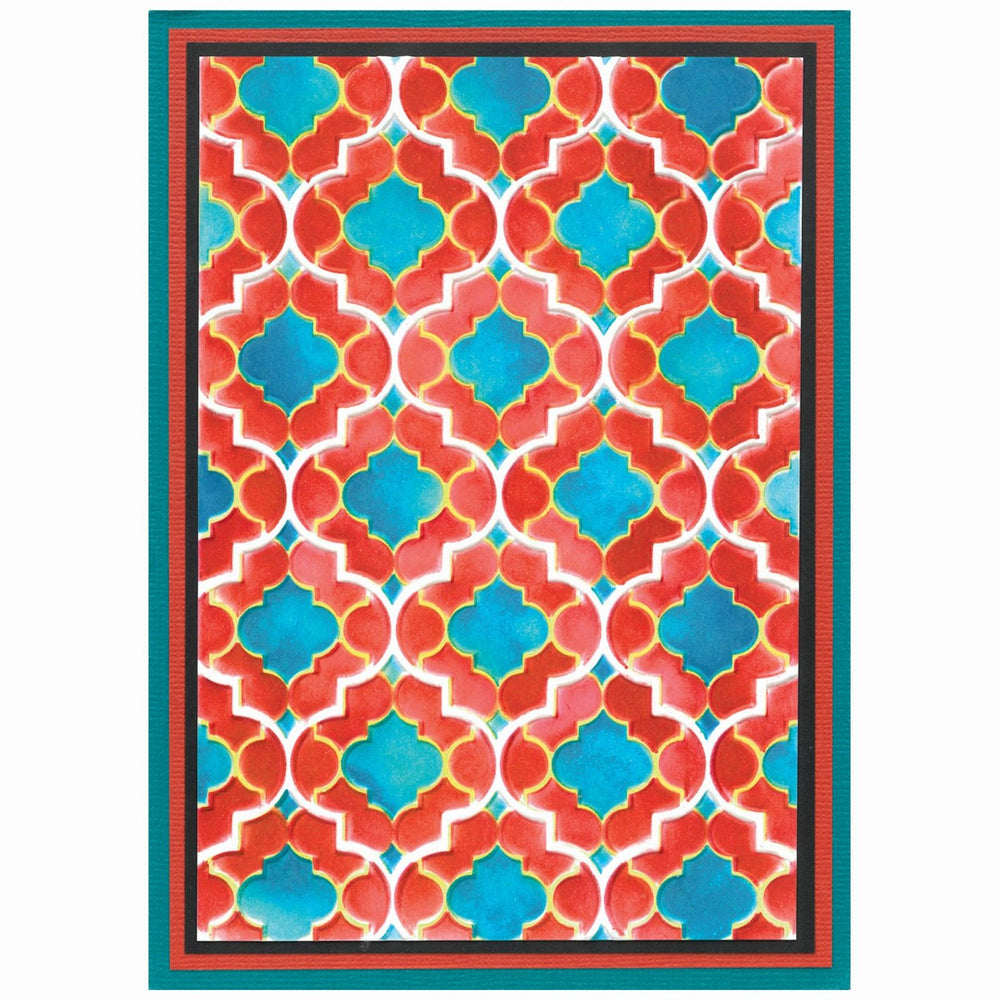 Sizzix • 3d textured impressions embossing folder textures from afar