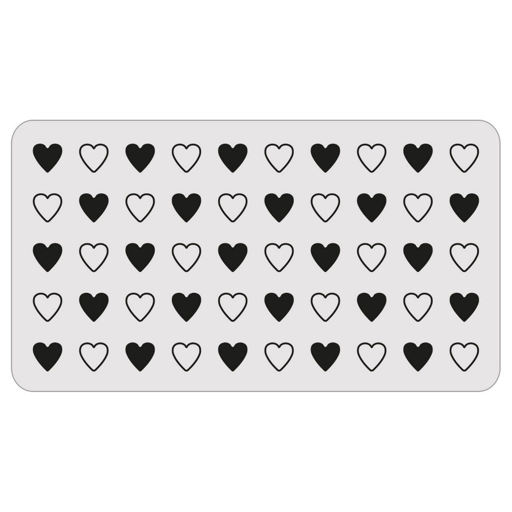 Sizzix • vault embossing folder with thinlits die set love notes by tim holtz 9pcs