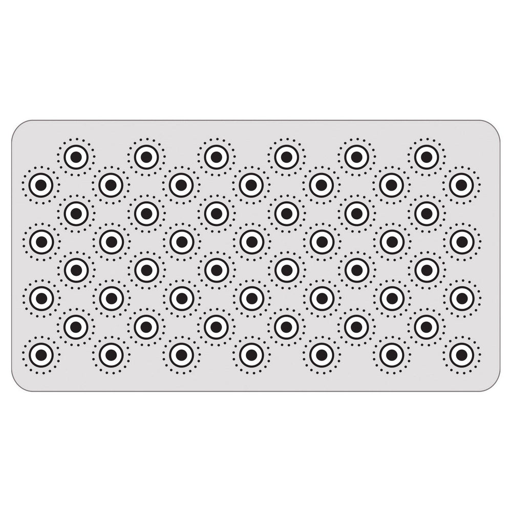 Sizzix • vault embossing folder with thinlits die set celebrate by tim holtz 9pcs