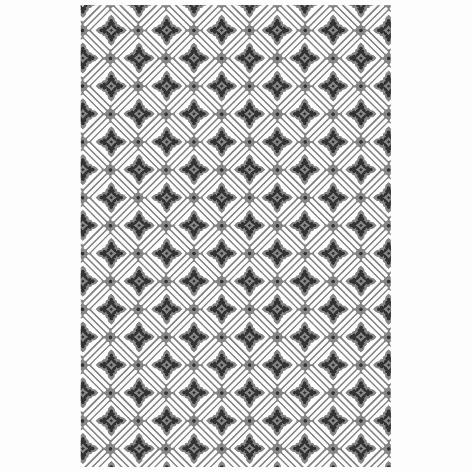Sizzix • multi level textured impressions embossing folder vault diamonds by tim holtz