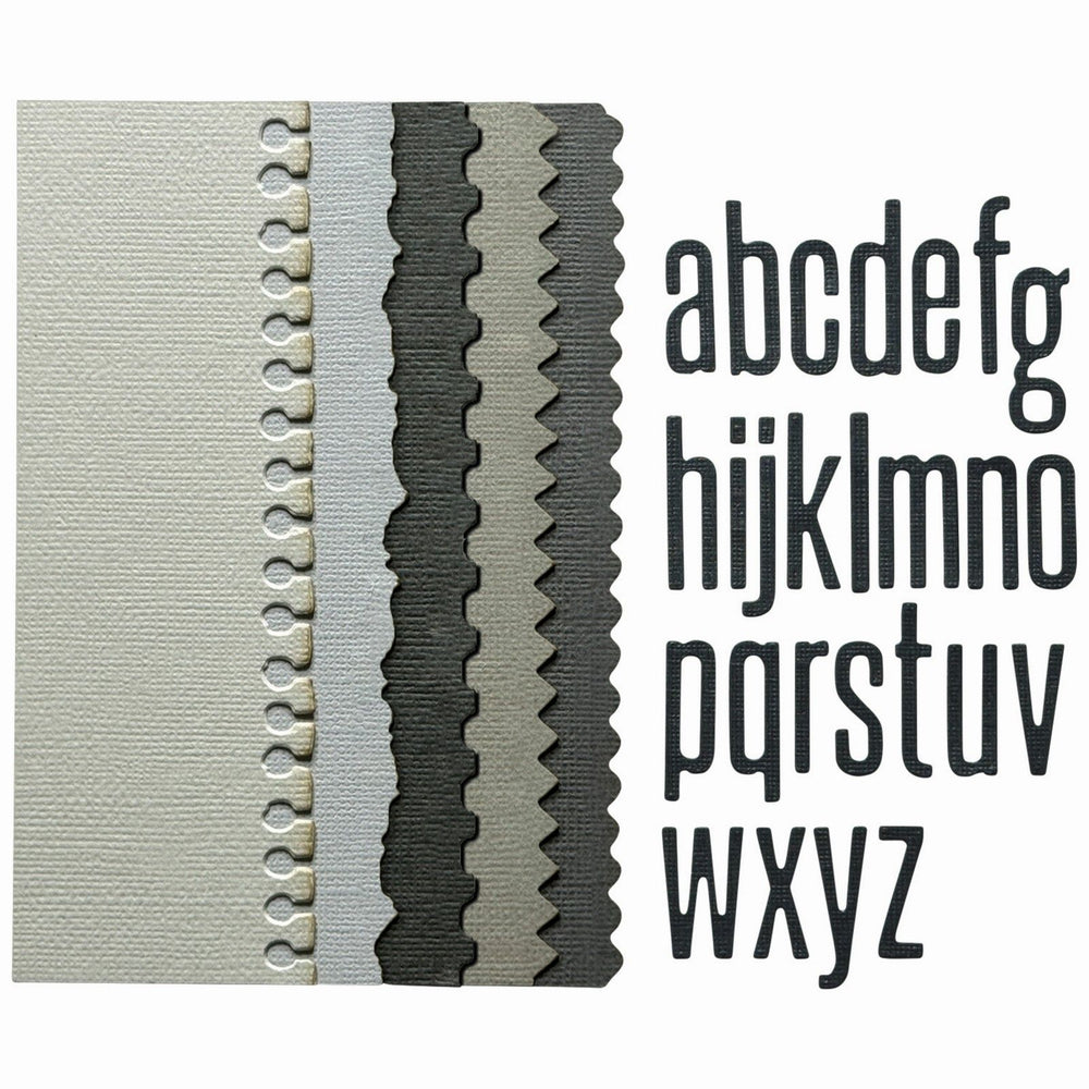 Sizzix • thinlits 31pcs die set vault edges by tim holtz