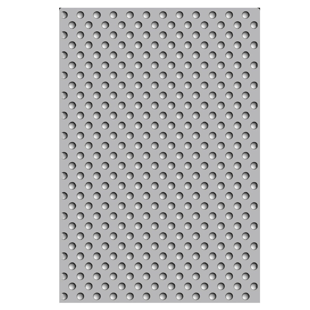 Sizzix • 3-d tief a6 stencil rock the dots by stacey park