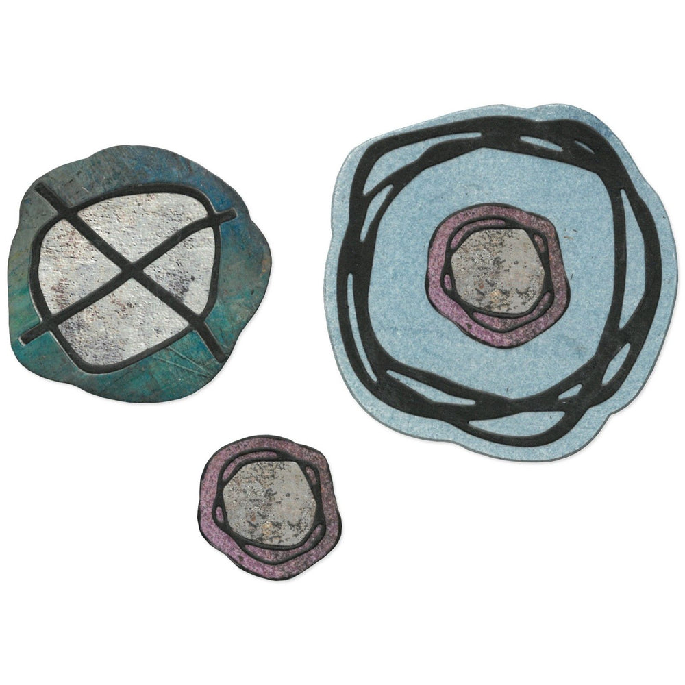 Sizzix • thinlits die set 6pcs twisters by seth apter