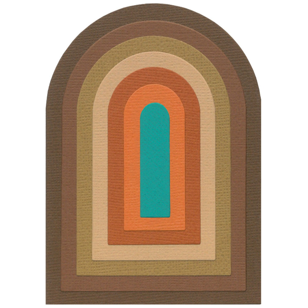 Sizzix • framelits 7pcs die set tunnel arches by eileen hull