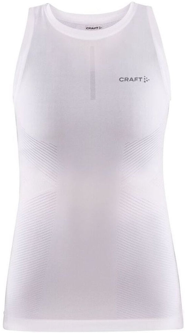 Craft active cool intensity sl w dames thermoshirt - wit l