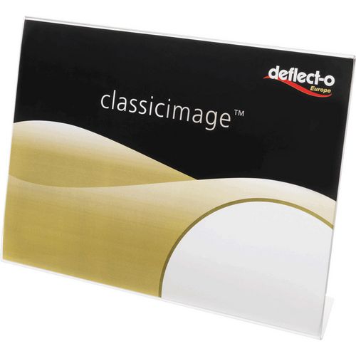 Tafeldisplay deflecto 47301 crystal clear 1 stuk