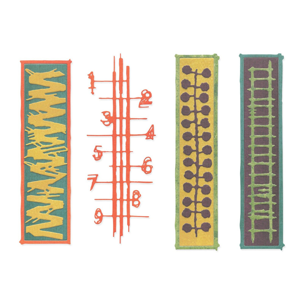 Sizzix • thinlits die set 6pcs stretchers by seth apter