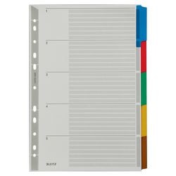 Blanco tabbladen leitz mylar 4320 kleurenassortiment bopet