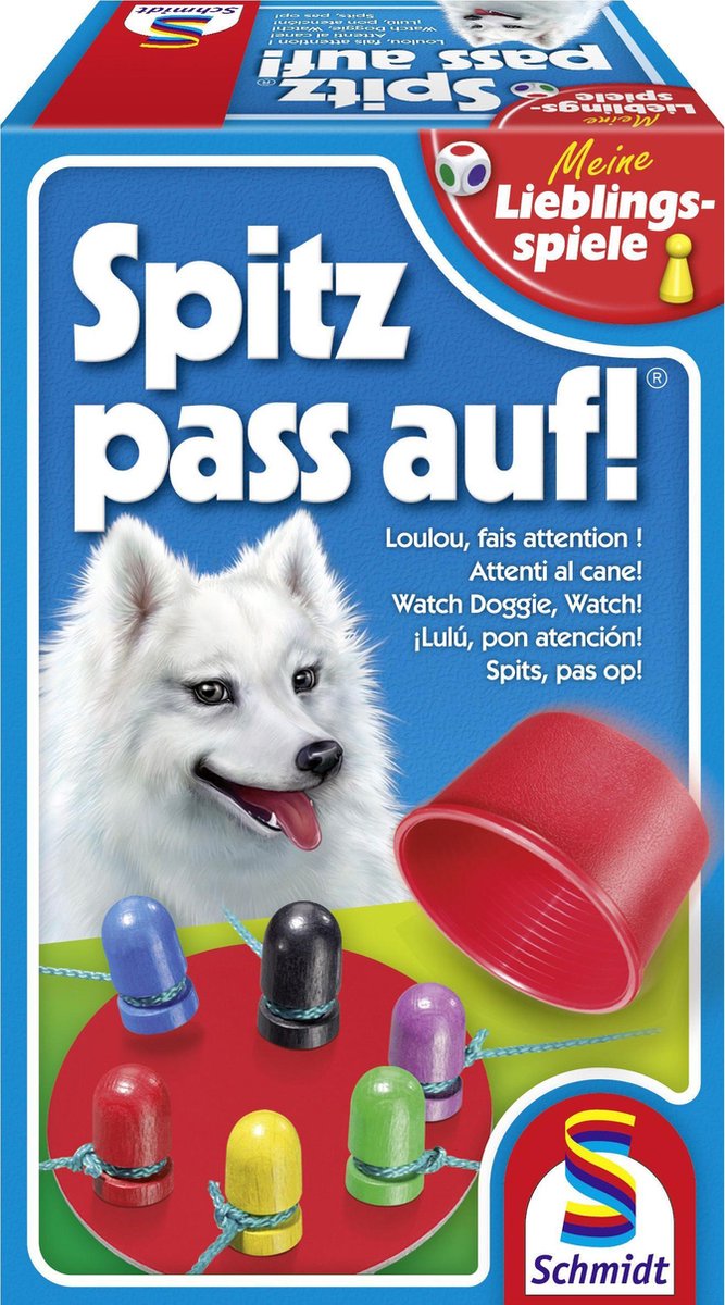 Schmidt wees voorzichtig kinderspel