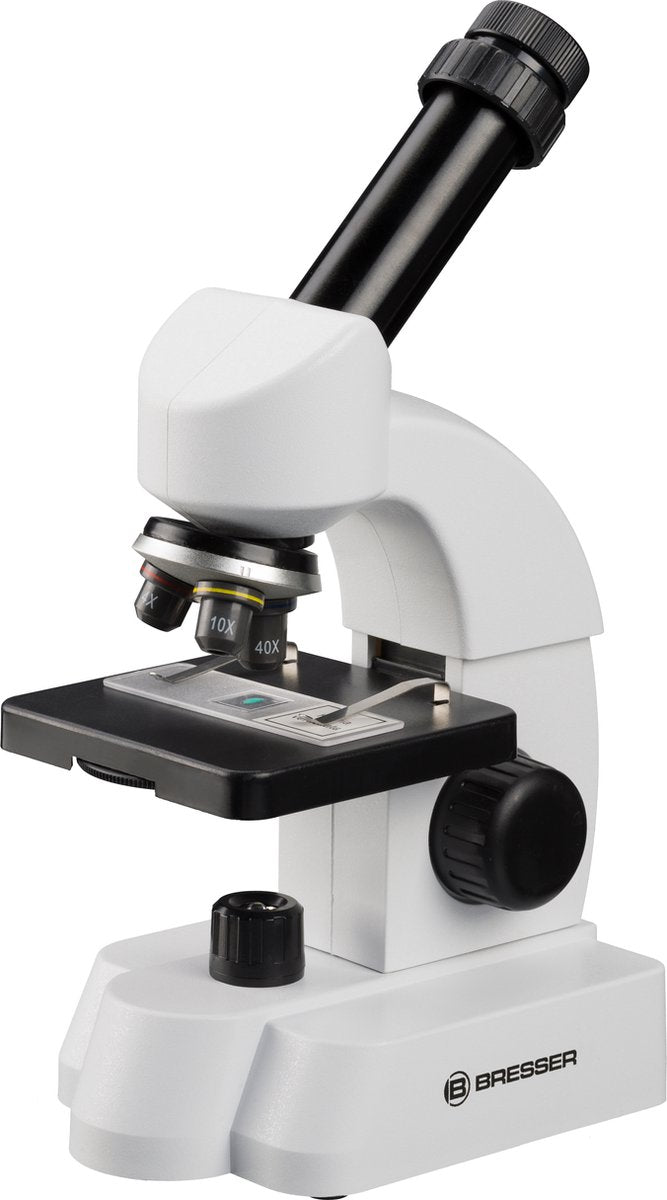 Bresser junior microscoop - 40-640x - experimenteerset en smartphone-adapter - doorlichtmicroscoop