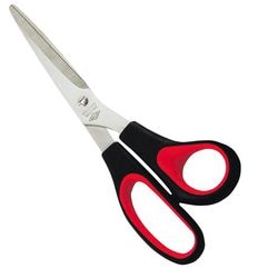 Schaar wedo rood, zwart 21 cm