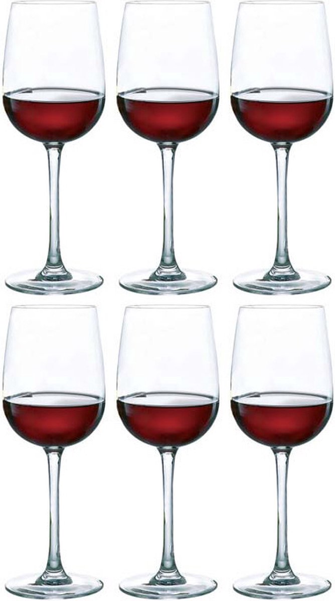Luminarc versailles wijnglas - 0.36 l - set-6