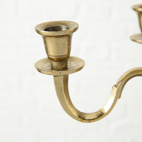 Boltze home kandelaar goud 30x30x40cm