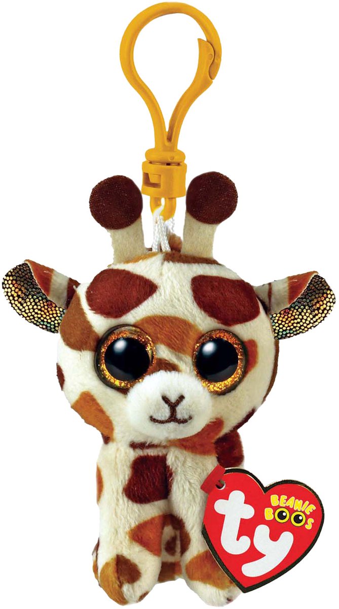 Ty Beanie Boo's clip stelten giraffe, 7 cm