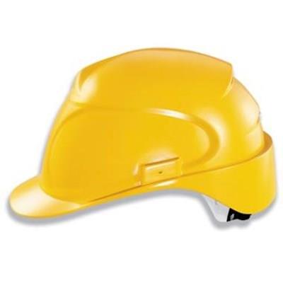 Uvex veiligheidshelm airwing bwr geel 9762-130 | 25 stuks