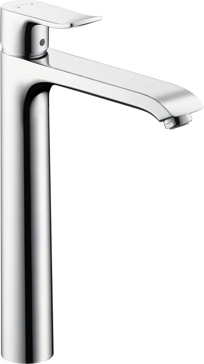 Hansgrohe metris wastafelkraan - extra hoge uitloop - met trek-waste