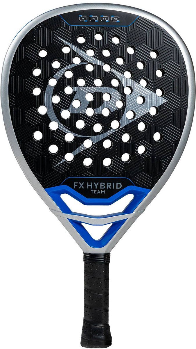 Dunlop fx hybrid team 26- padelbat- blue silver