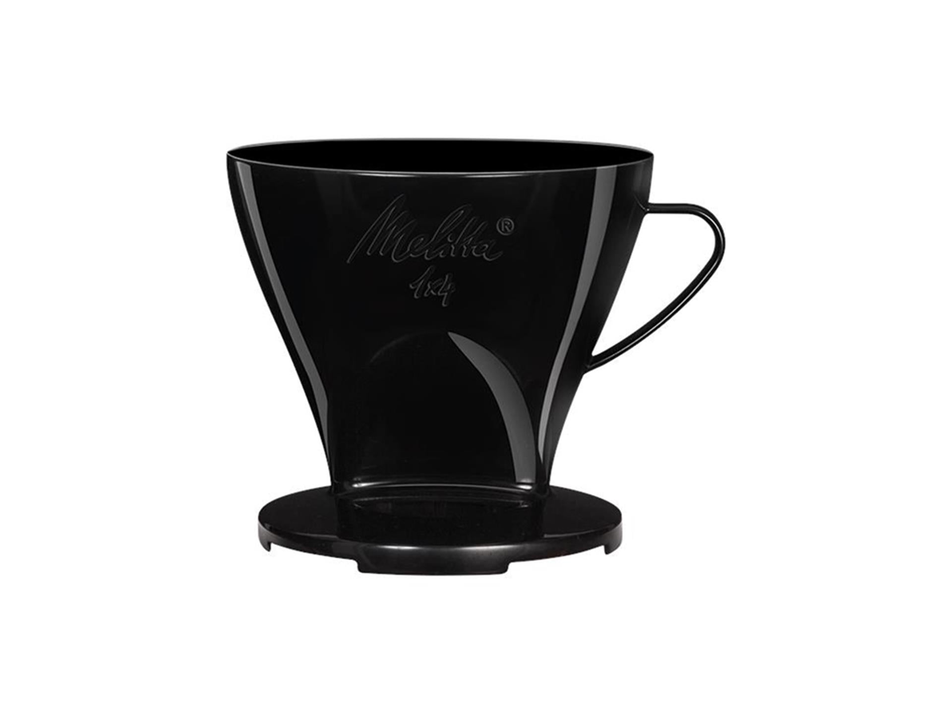 Melitta koffiefilter zwart 1x4