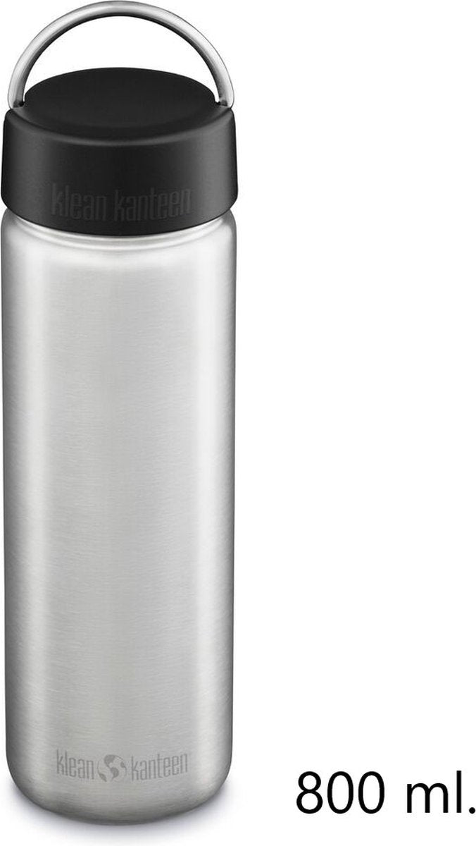 Klean kanteen classic wide single wall 800ml - loop cap