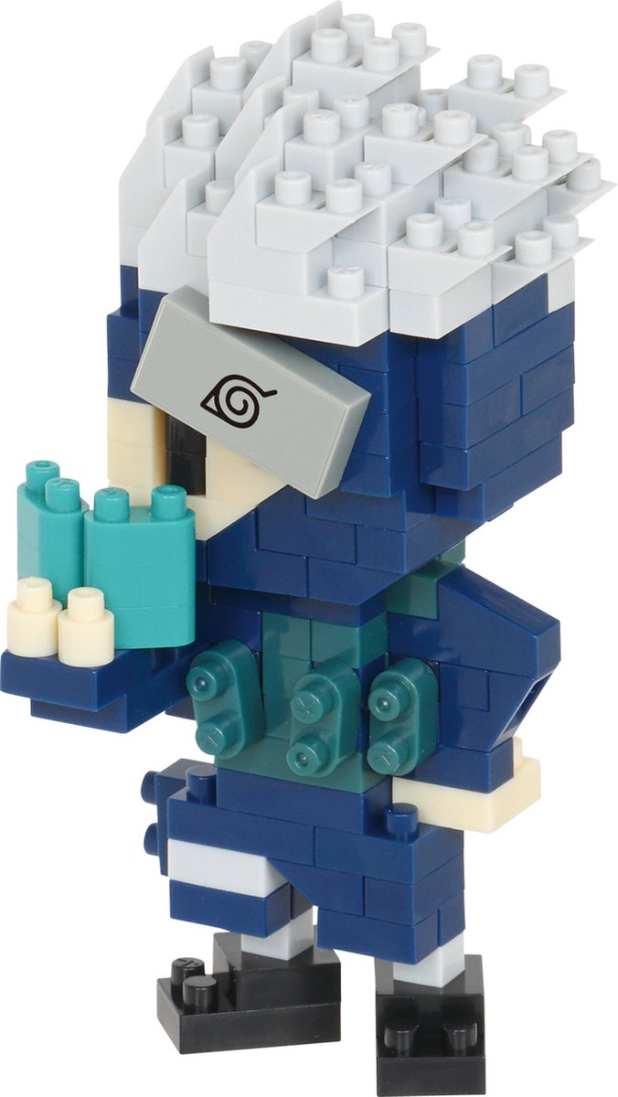 Bandai nanoblock bouwset naruto kakashi - 180st.