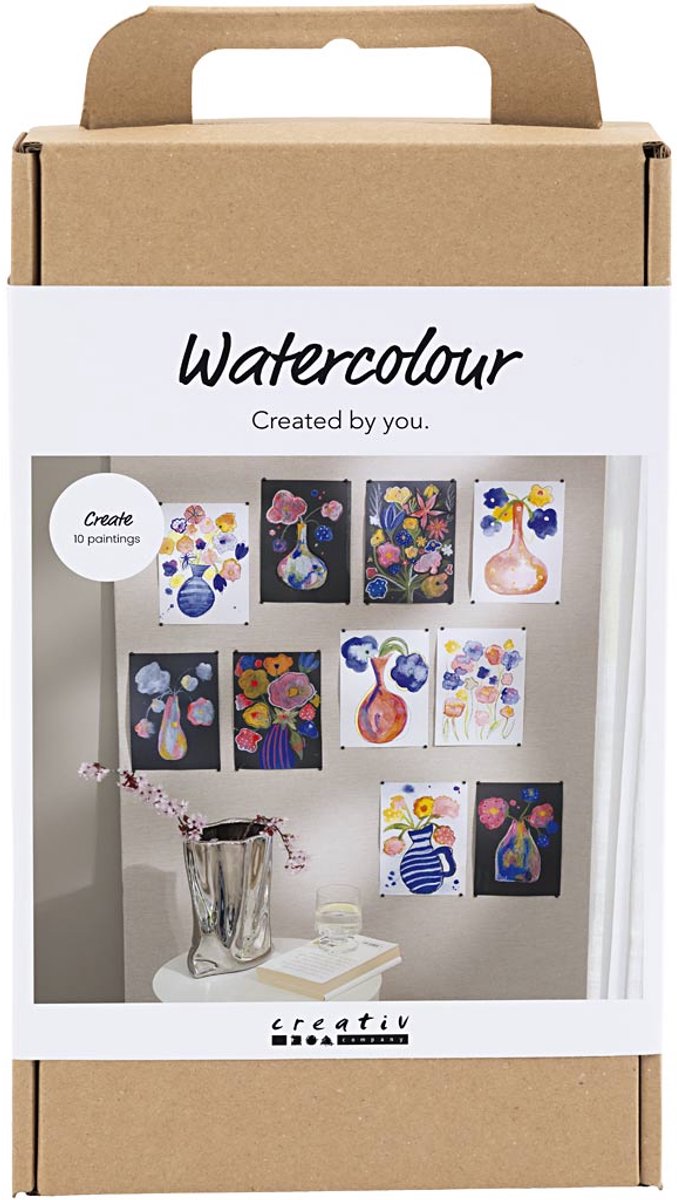 Creativ company hobbyset aquarel diverse kleuren