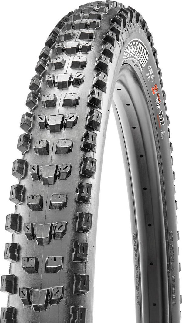 Maxxis dissector 3cg dh tr 60 tpi tubeless 27.5´´ x 2.40 mtb-band zwart 27.5´´ x 2.40