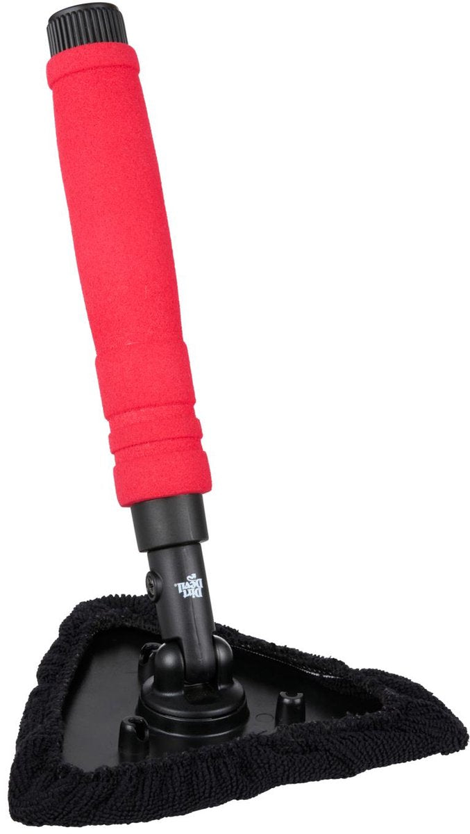Dirt devil techtronic cordless - auto ijskrabber - glas- en ruitenreiniger - 3 in 1 - zwart rood