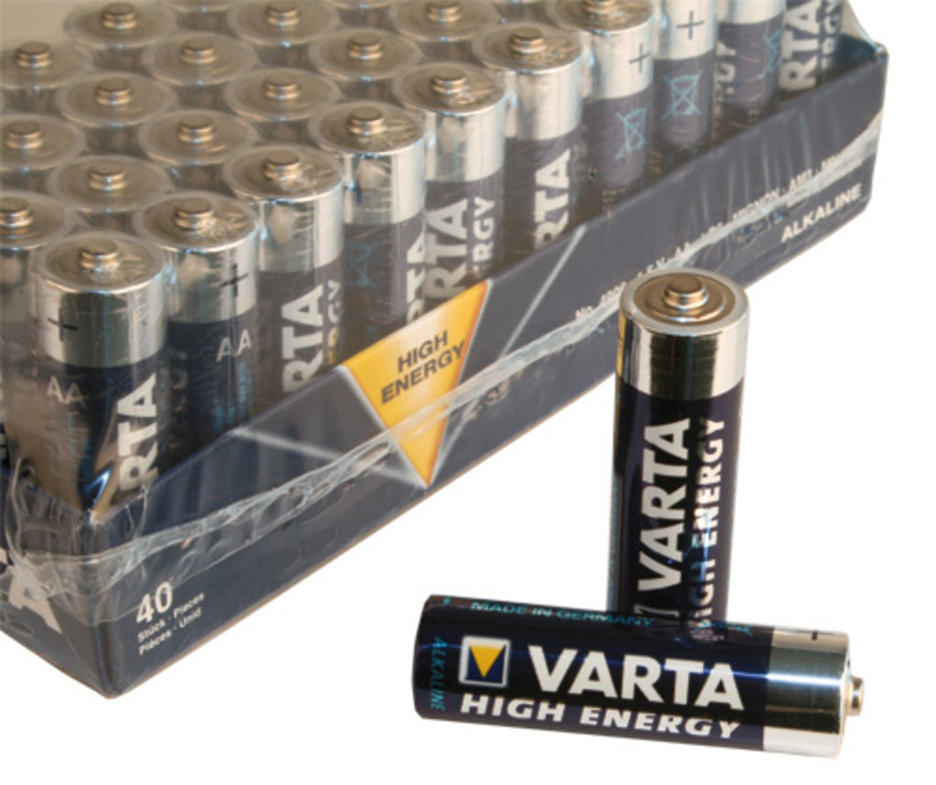 Varta batt va longlife power lr6 aa penlite ds a 40