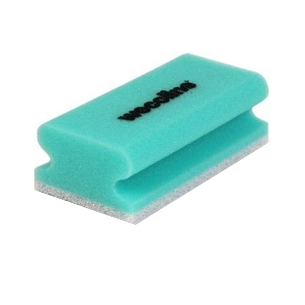 Wecoline weco schuurspons met grip groen wit 142x70x45mm (10 stuks)