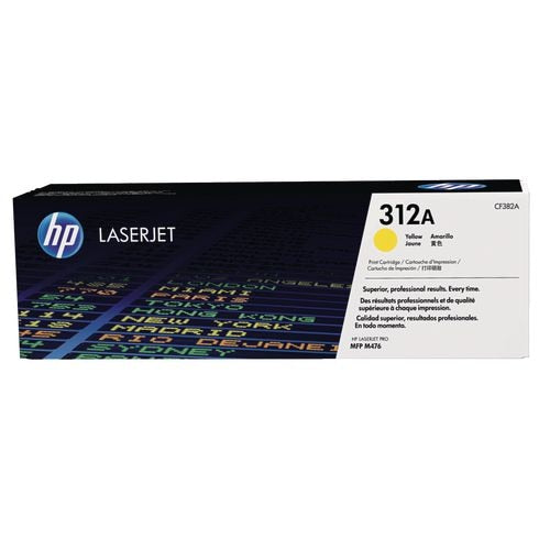 Tonercartridge hp ce382a nr. 312a geel