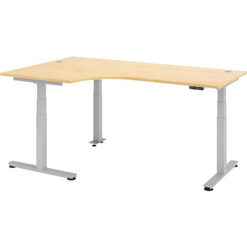 Bach zit-sta bureau hammerer ahorn 200x120x127cm