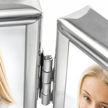 Zep Fotolijst 8735DL Zilver 2x 3,5x4,5 cm voor 2 Pasfoto's